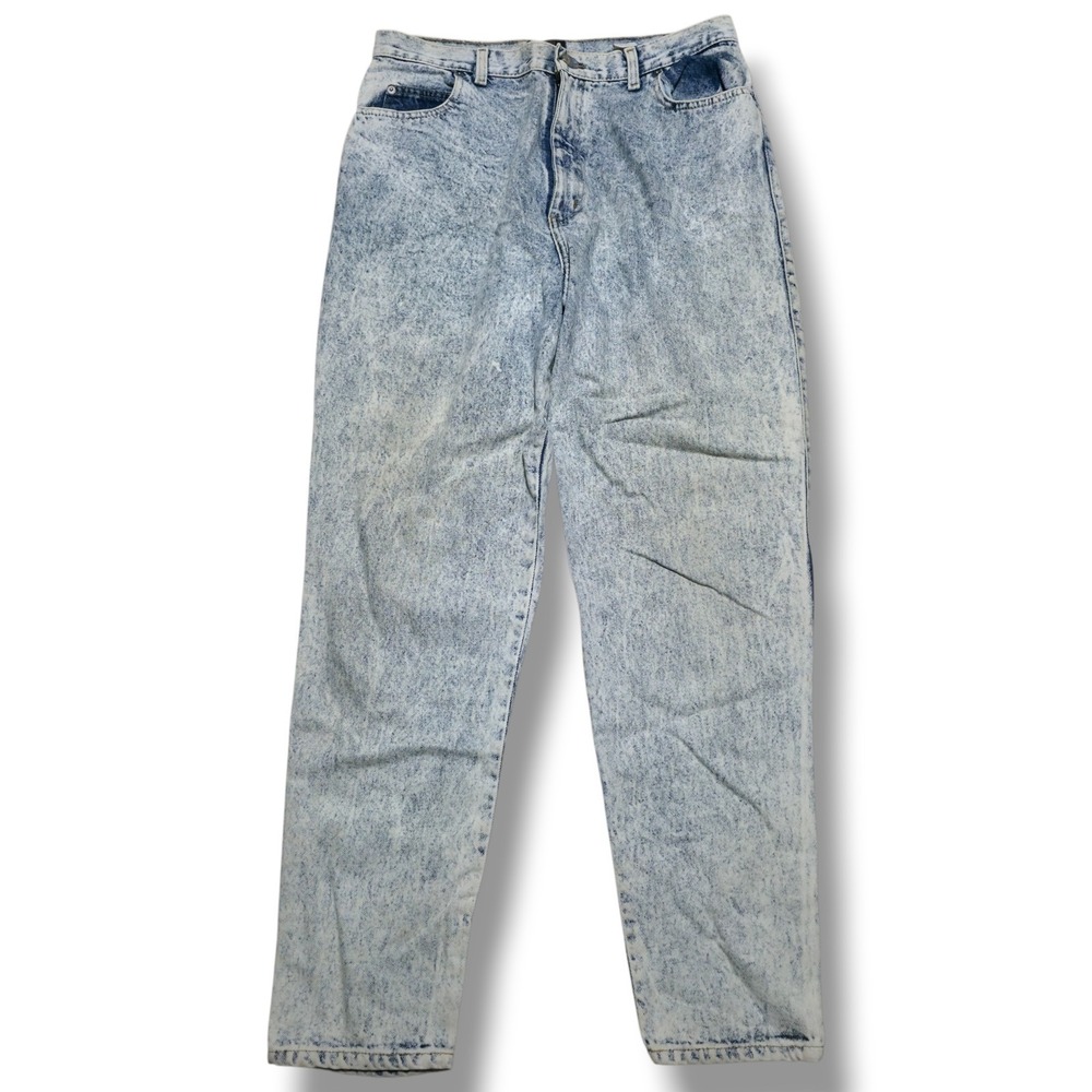 Sasson Vintage Size 17 / 18 ( 32 x 29 ) Jeans‎ Acid Wash Tapered Leg